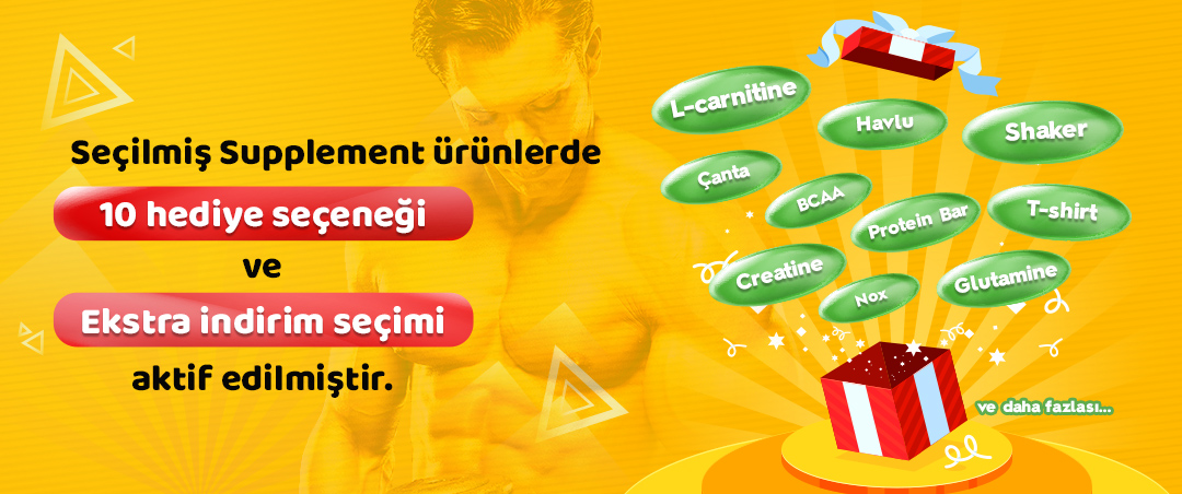 Supplement Ürünlerde İndirim