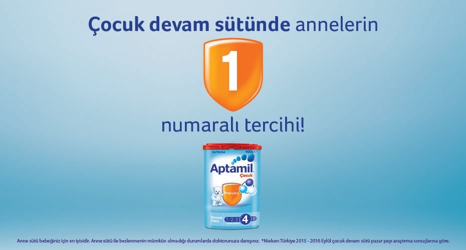 Aptamil 2 - Devam Sütü 3 X 400 gr. (1200 gr)  (SKT'li)