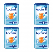 Aptamil Aptamil 3 - 900 Gr Devam Sütü X 4 Adet  (SKT'li)