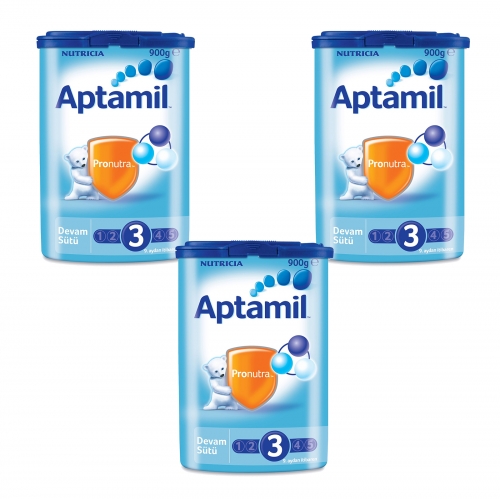 Aptamil Aptamil 3 - 900 Gr Devam Sütü X 3 Adet (SKT'li)