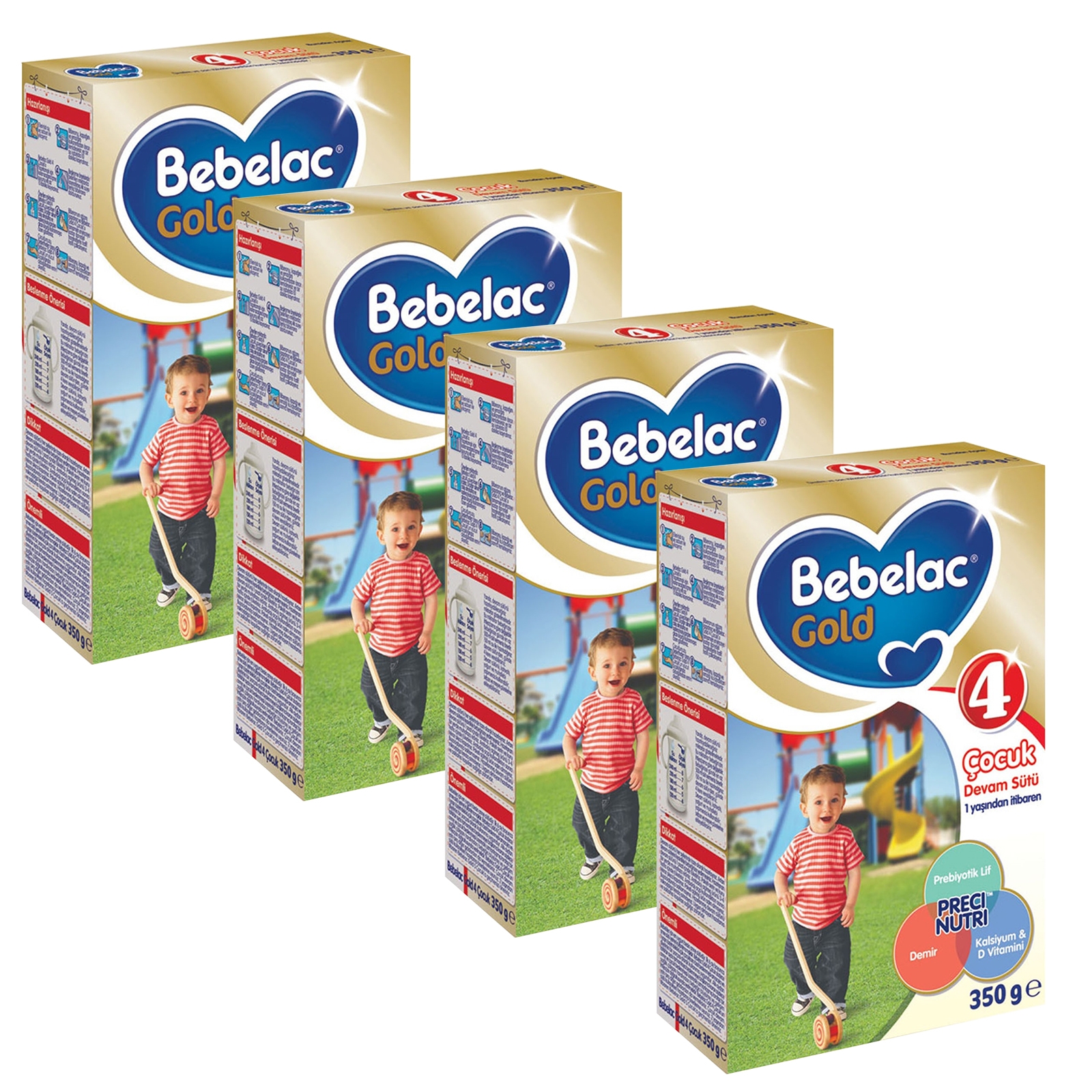 Marka Pazar | Bebelac Gold 4 - 350 Gr Çocuk Devam Sütü X 4 Adet (1400 ...
