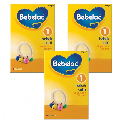 Bebelac Bebelac 1 - 250 gr Bebek Sütü X 3 Adet (750 Gr) (SKT'li)