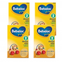 Bebelac Bebelac 2 - 250 Gr Devam Sütü X 4 Adet (1000 Gr) (SKT'li)