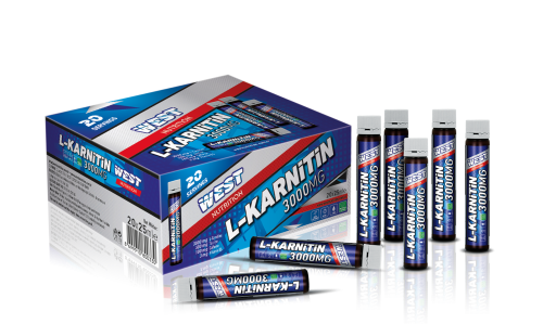 West West Nutrition L-Carnitine Shot 3000 mg 20 Tüp