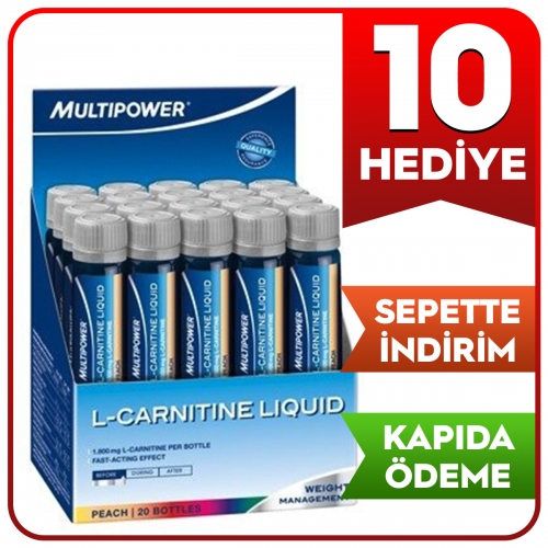 Multipower Multipower L-Carnitine Liquid Forte 1800 Mg 20 Ampül