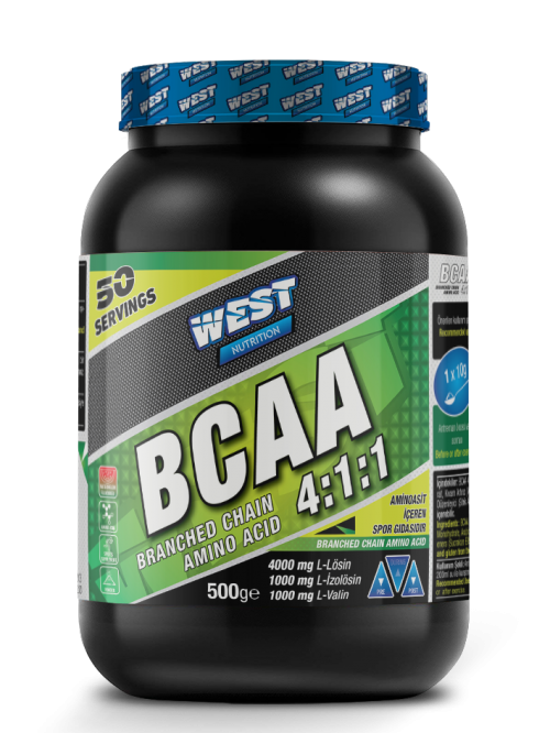 West West BCAA 4:1:1 POWDER 500 GR 50 SERVİS