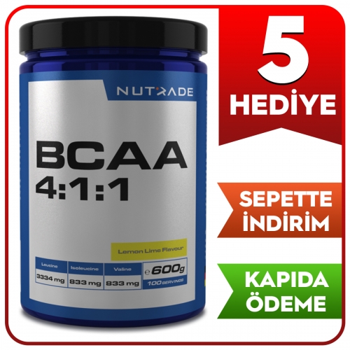 Nutrade Nutrade BCAA 4:1:1 600gr - 100 Servis