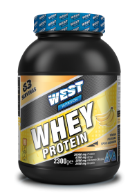 West West Whey Protein Tozu 2300 Gr 63 Servis - Çilek Aromalı