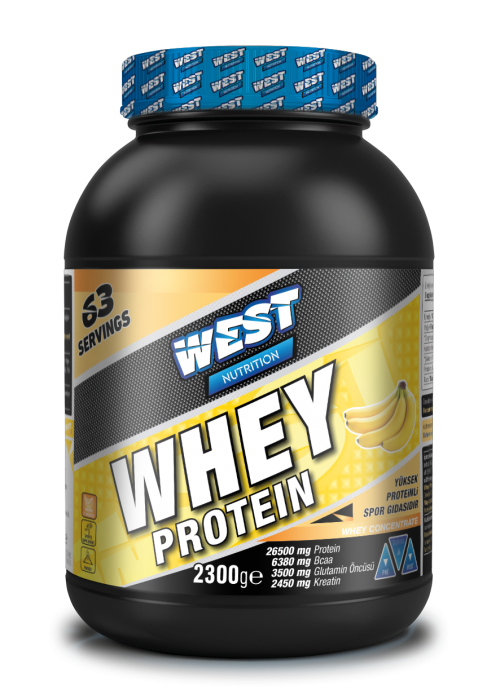 West West Whey Protein Tozu 2300 Gr 63 Servis - Çikolata Aromalı