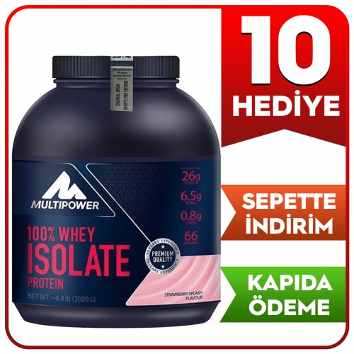 Multipower Multipower %100 Whey Isolate Protein 2000 Gr