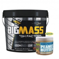 BigJoy Big Joy Big Mass +GH Factors 3000 Gr + Yer Fıstığı Ezmesi Hediyeli