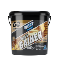 West West Mass Gainer 6000 Gr Karbonhidrat Tozu 60 Servis - Çikolata Aromalı