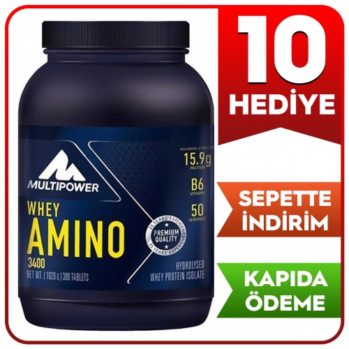 Multipower Multipower Whey Amino 3400 300 Tablet