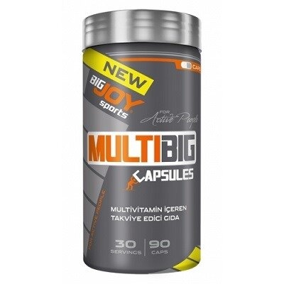 BigJoy Big Joy Sports Multibig Vitamin Mineral 90 Kapsül